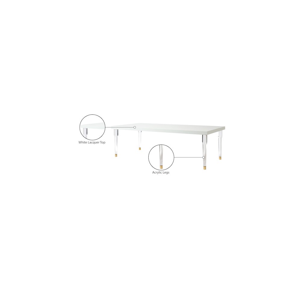 Bethany White Dining Table