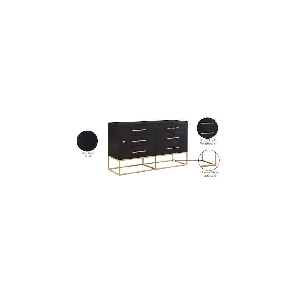 Maxine Black Dresser