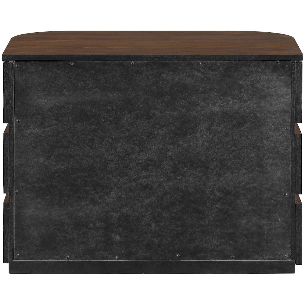 Annalise Brown Solid Wood Night Stand