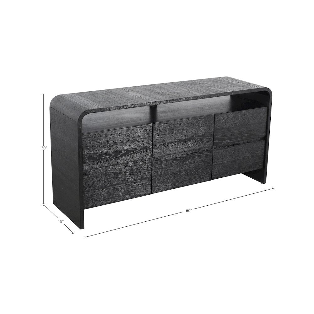 Cresthill Black Dresser