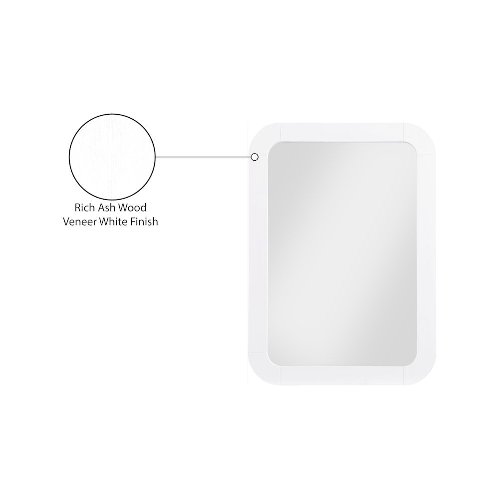 Artisto White Mirror