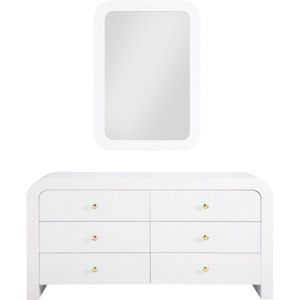 Artisto White Mirror