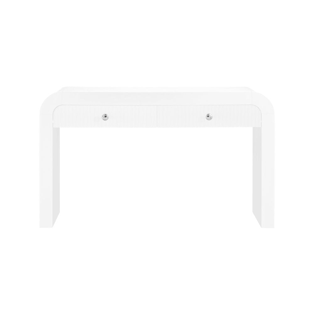 Artisto White Console Table