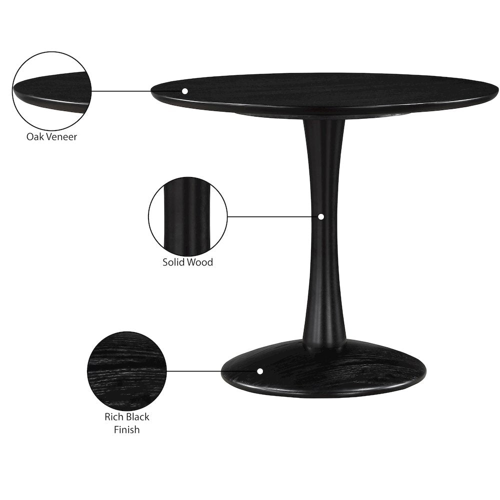Holly Black Dining Table