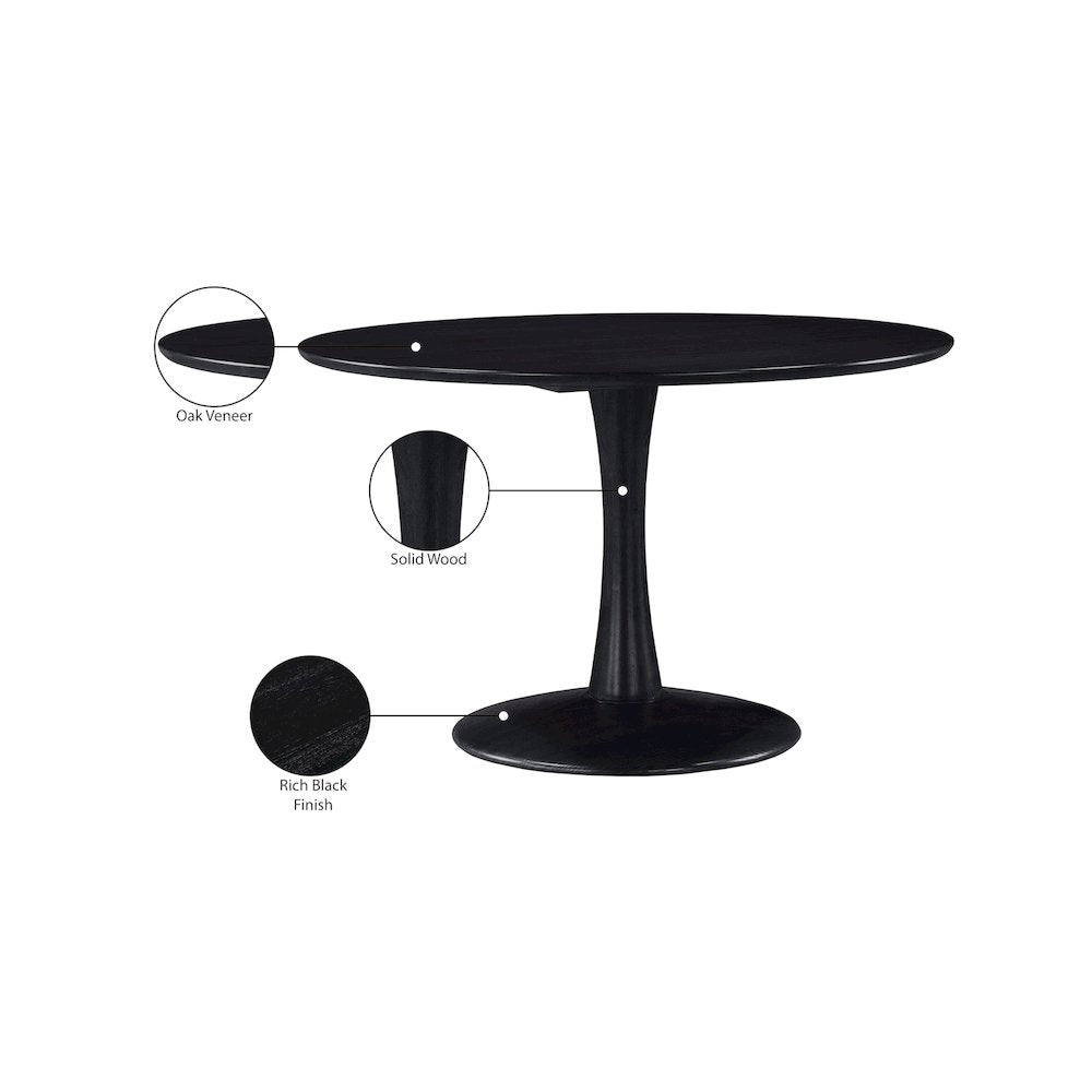 Holly Black Dining Table
