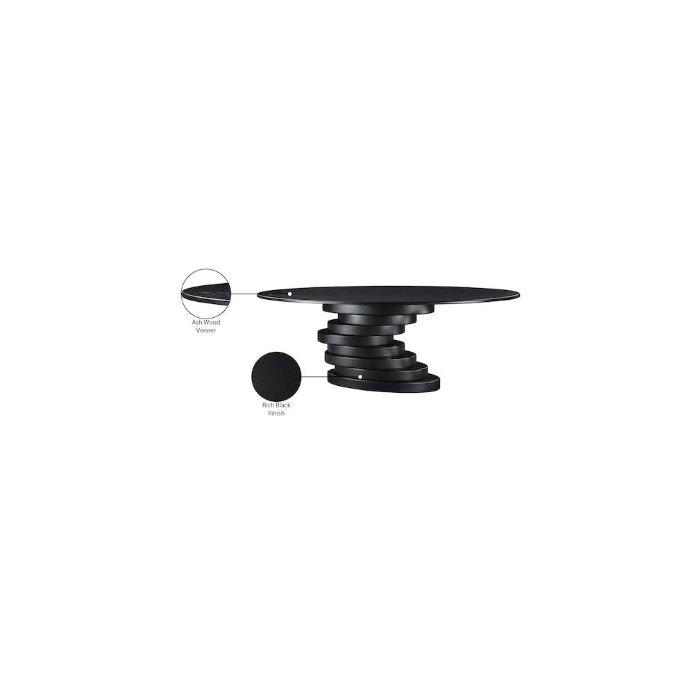 Moriah Black Dining Table