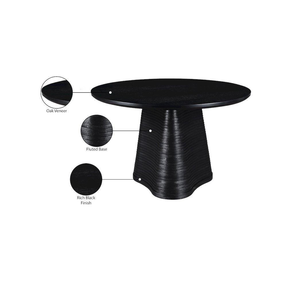 Bernada Black Dining Table