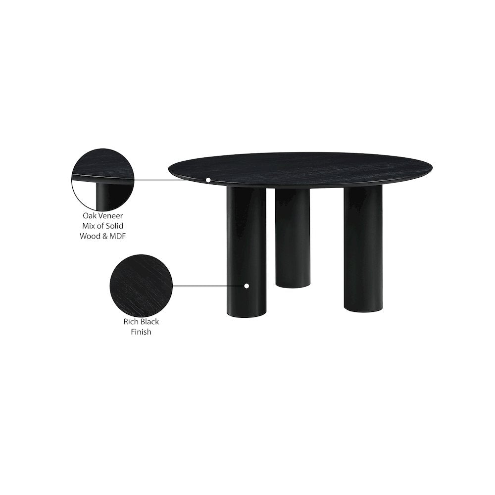 Colosseum Black Dining Table