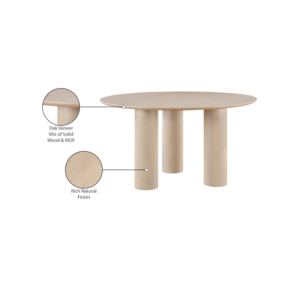 Colosseum Natural Dining Table