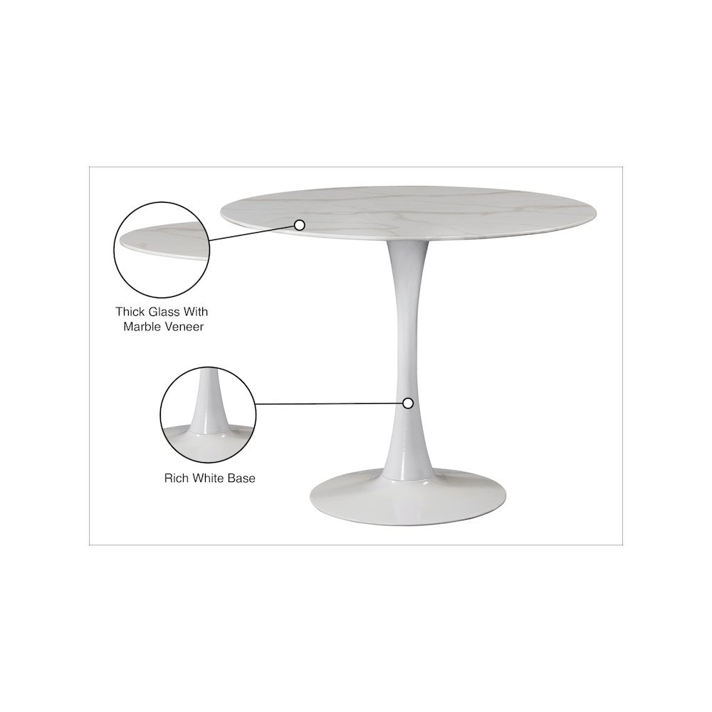 Holly White Dining Table