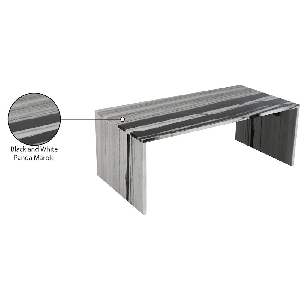 Vernazza Panda Marble Coffee Table