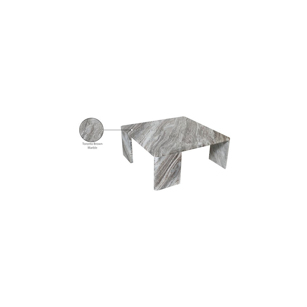 Livorno Brown / Light Grey Coffee Table