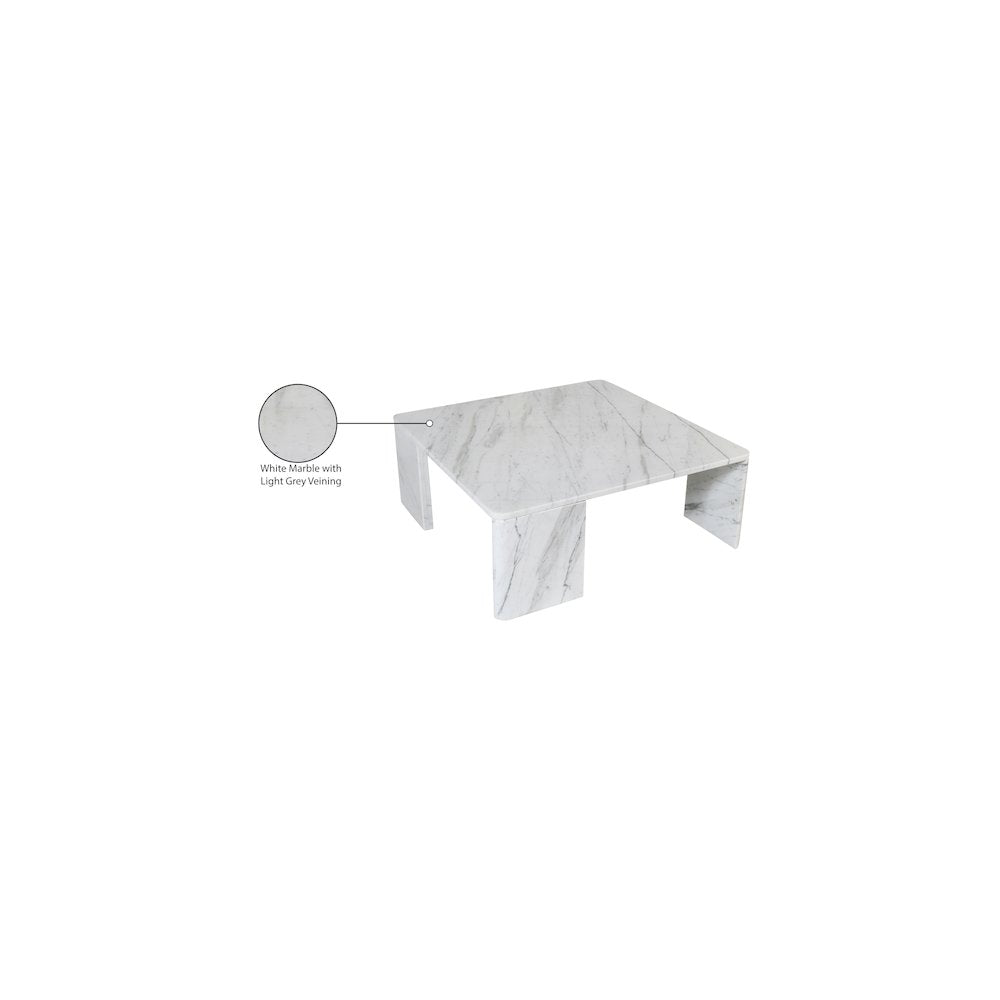 Livorno White / Light Grey Coffee Table