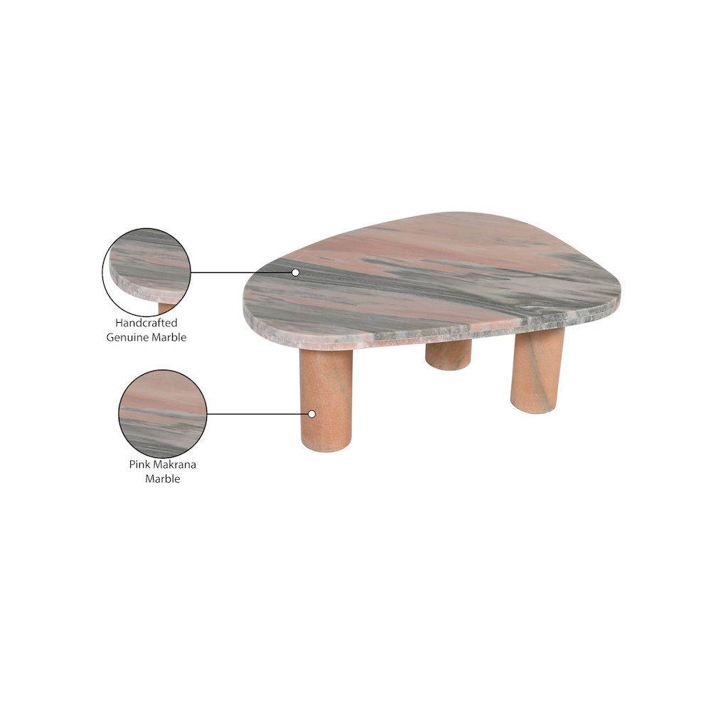 Messina Pink Coffee Table