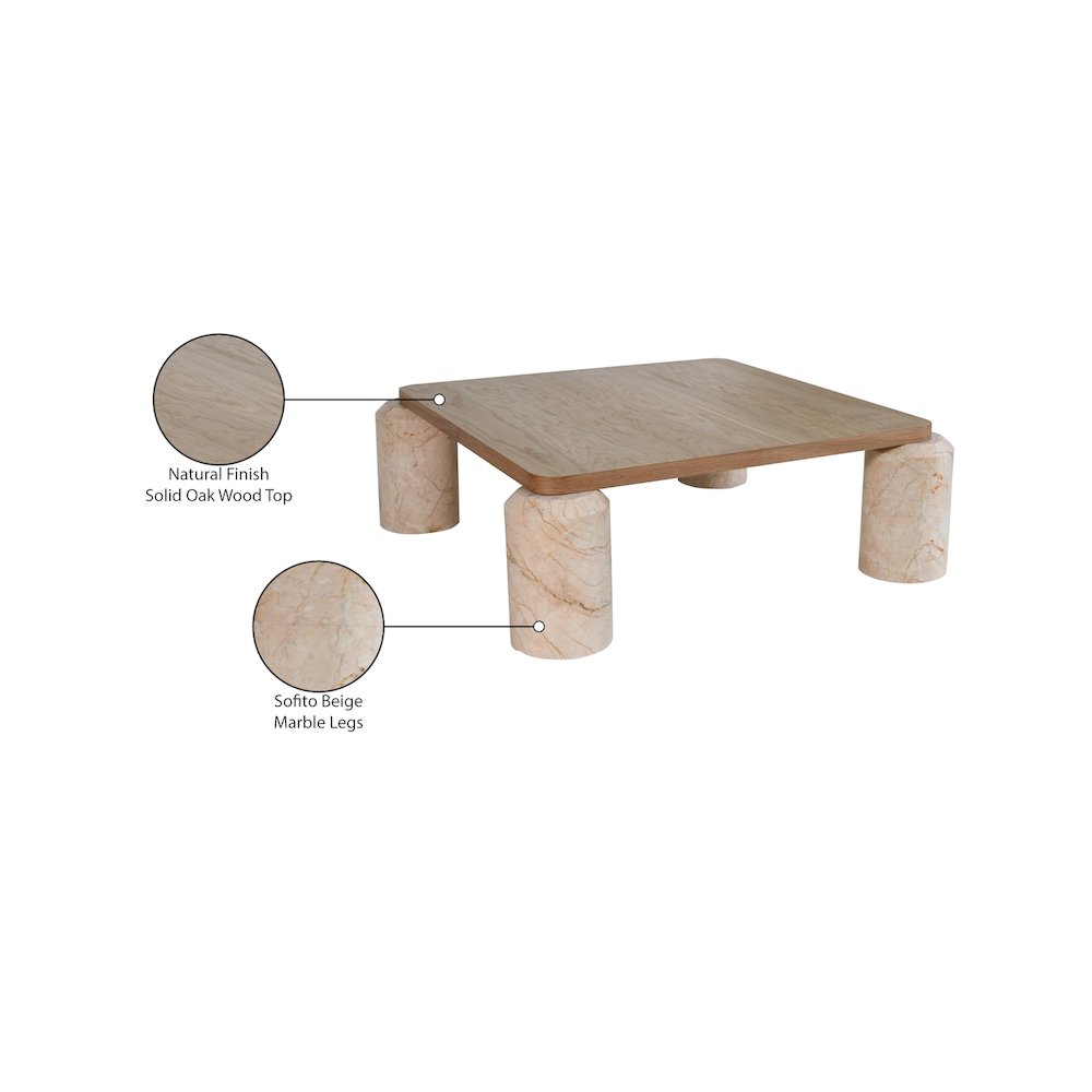 Ferrara Beige Coffee Table