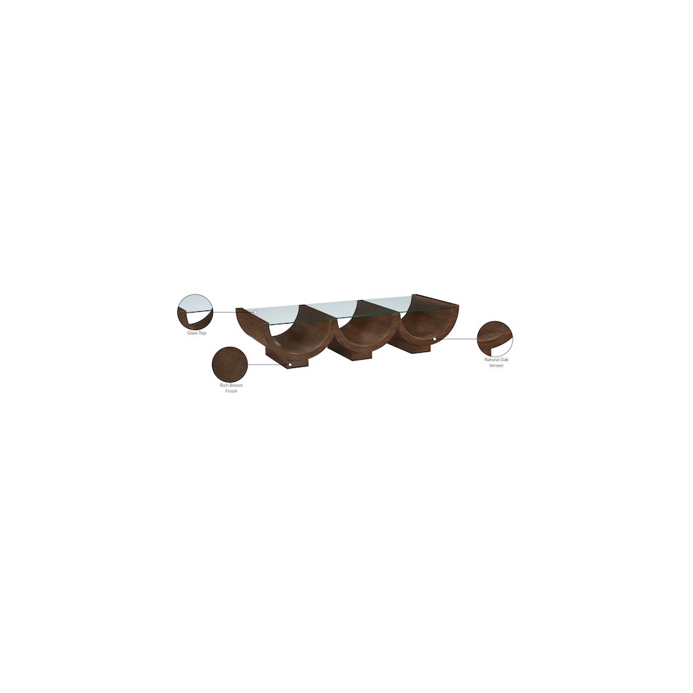 Beverwil Brown Coffee Table