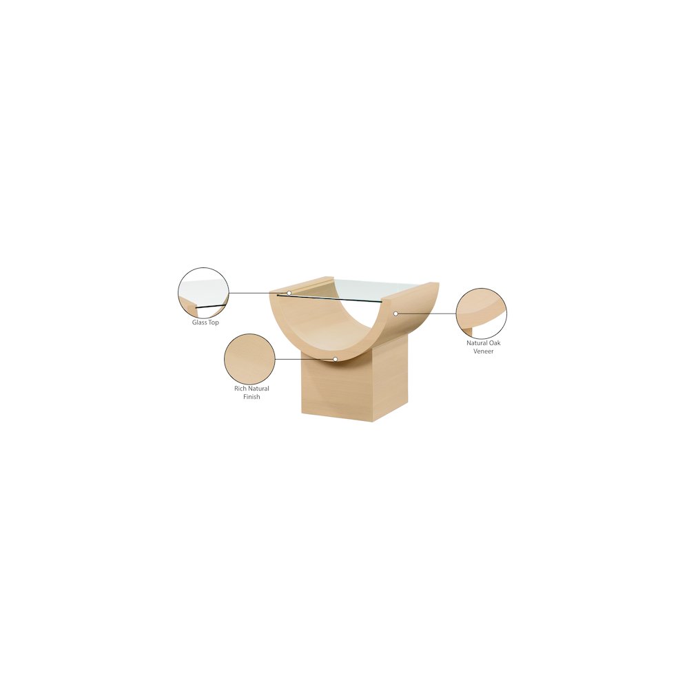 Beverwil Natural Oak End Table