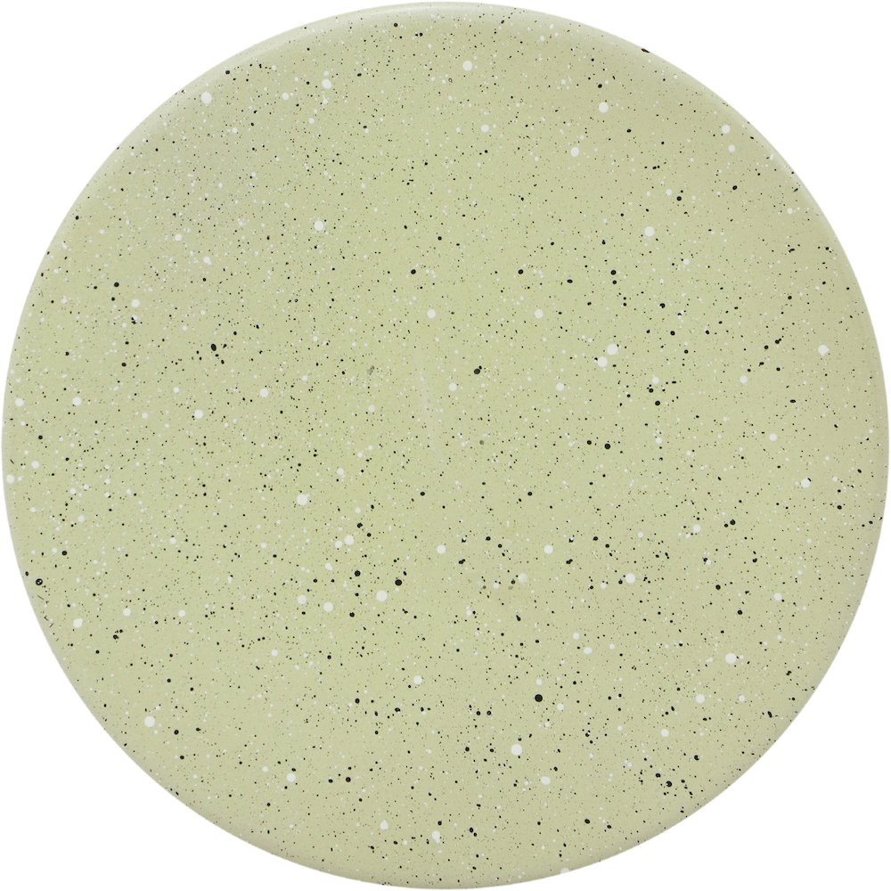 Anika Green Iron Terrazzo End Table