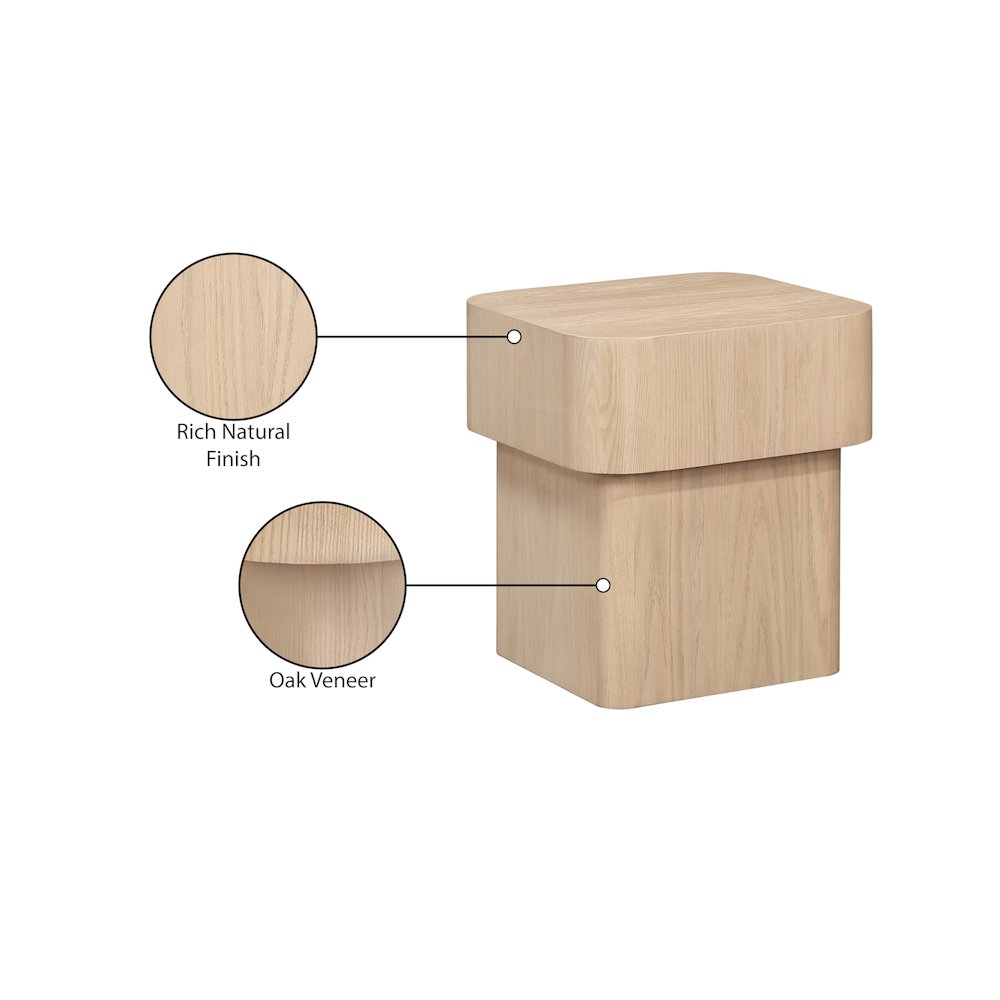 Oakmont Natural End Table