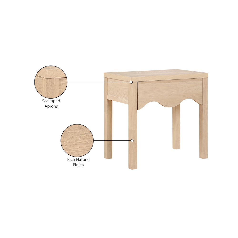 Fiora Natural Night Stand