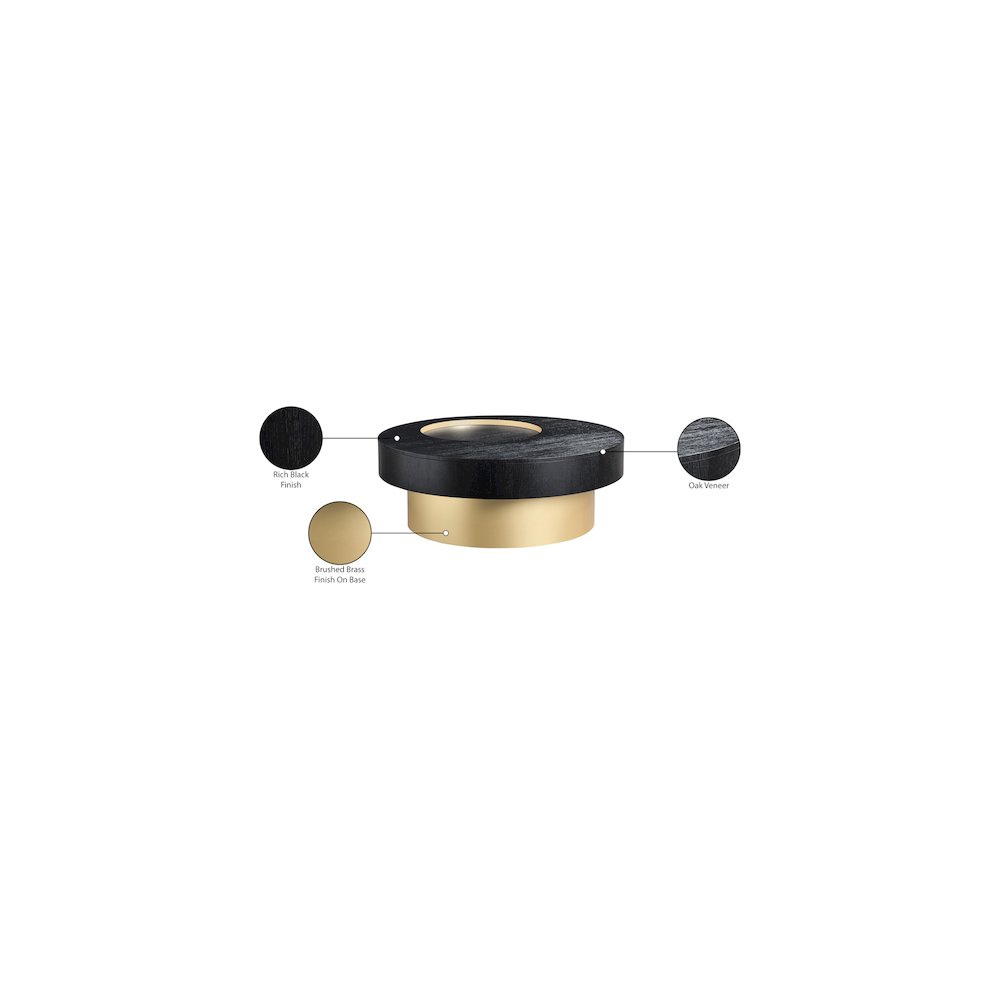 Makai Black Coffee Table