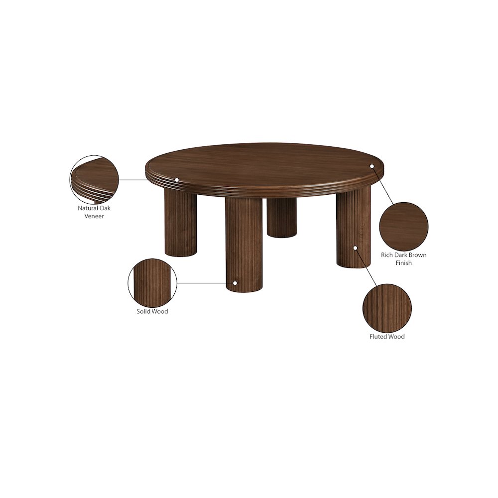 Hayden Brown Coffee Table