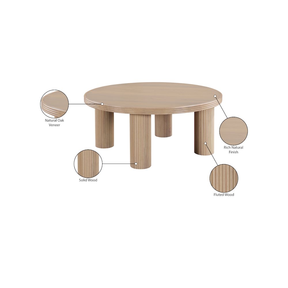 Hayden Natural Oak Coffee Table