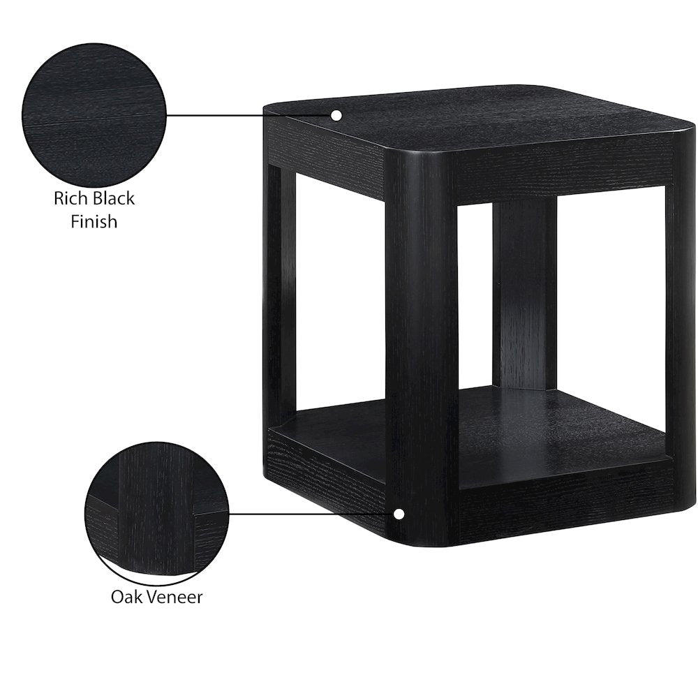 Reeves Black End Table