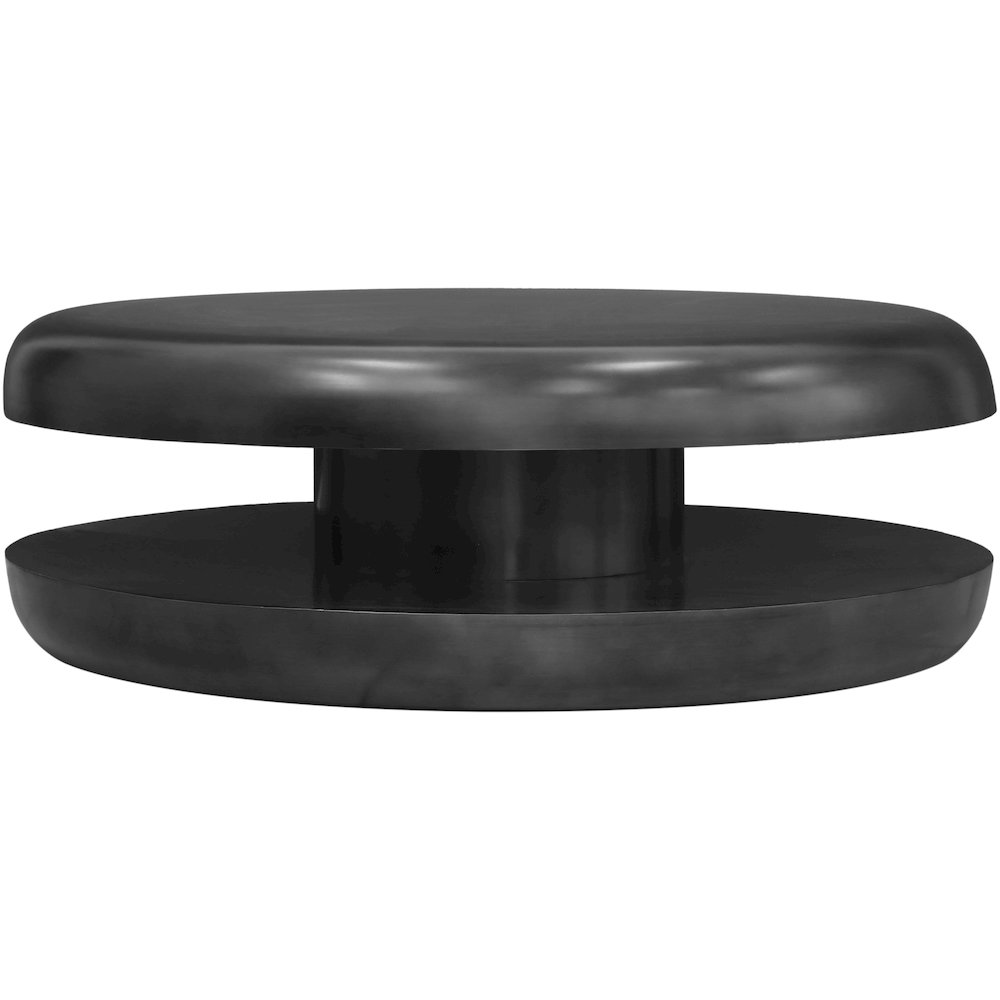 Jamison Black Iron Coffee Table