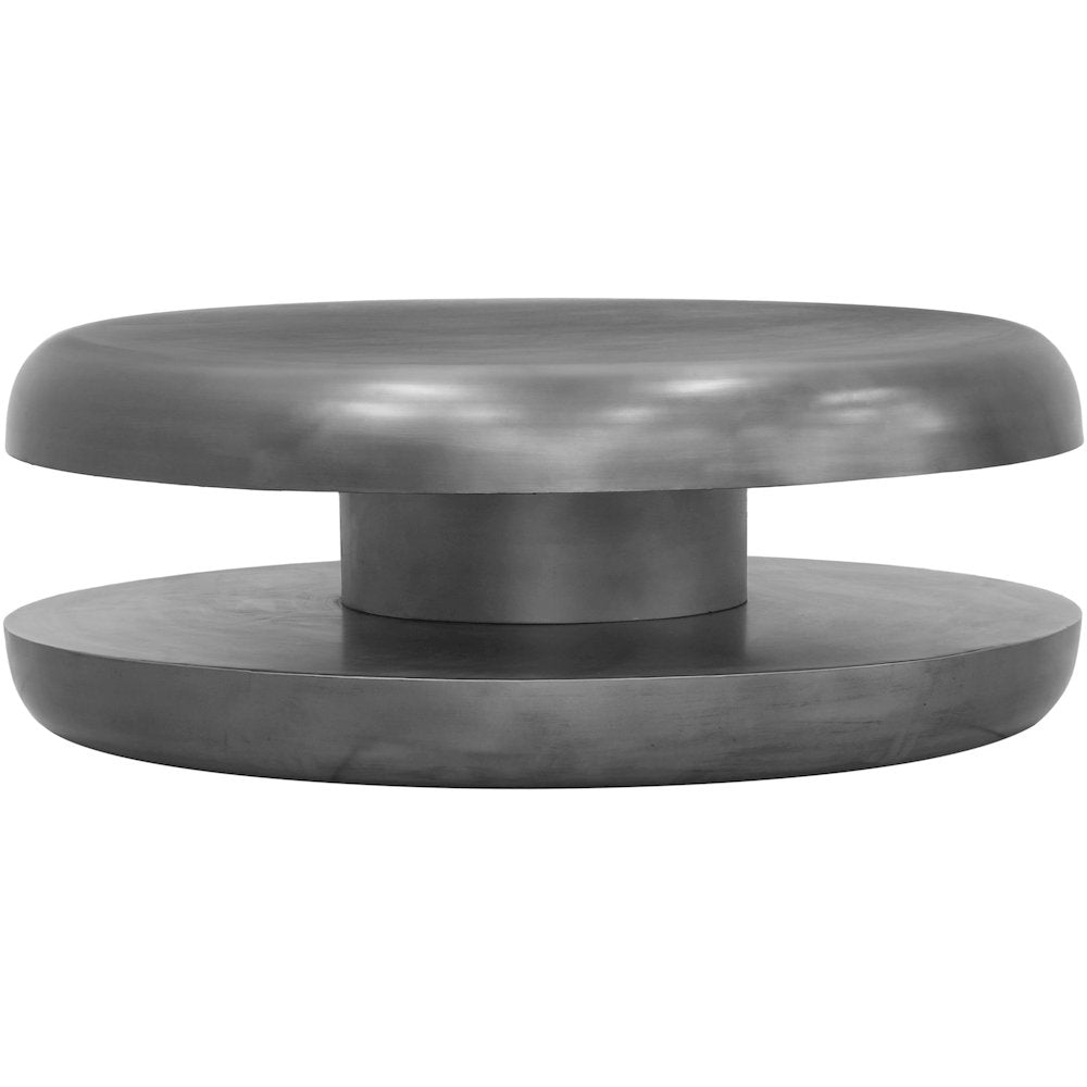 Jamison Silver Iron Coffee Table
