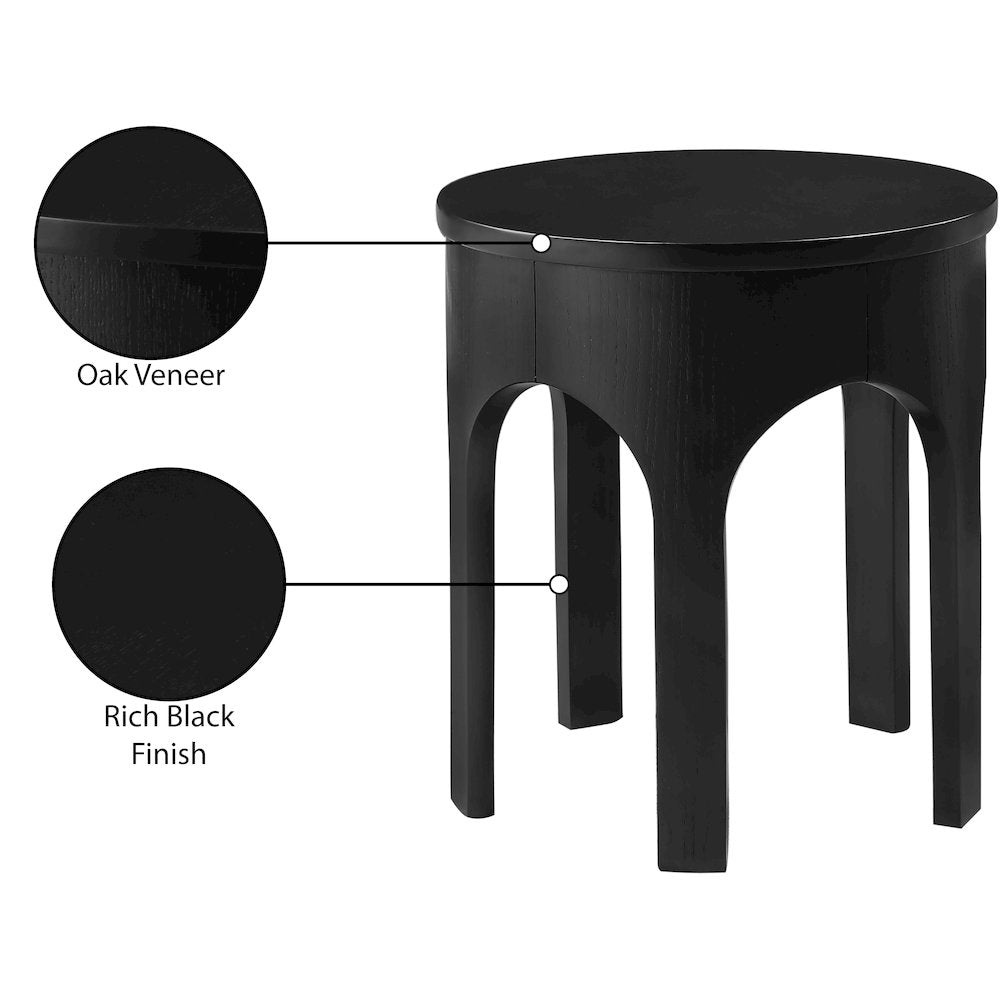 Westfield Black End Table