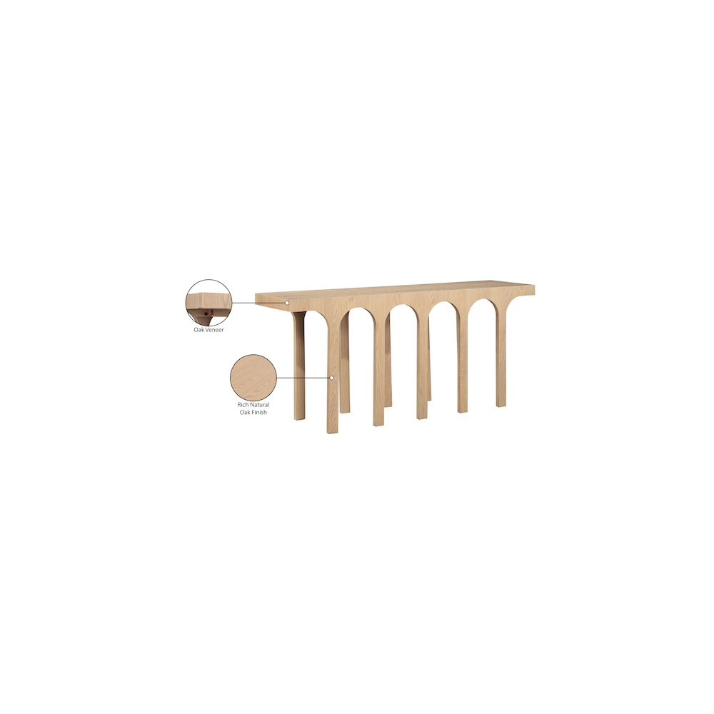 Westfield Natural Console Table