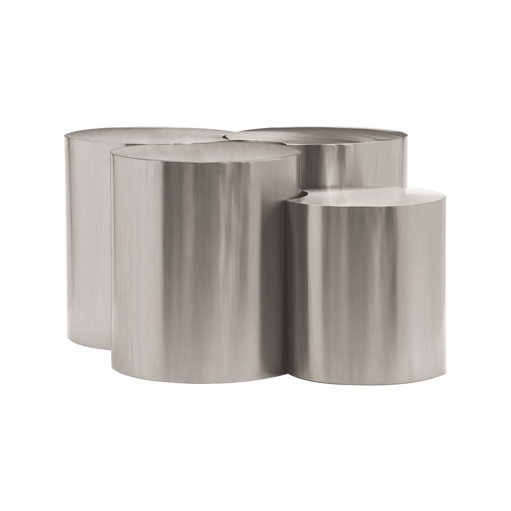 Dimple Silver Coffee Table