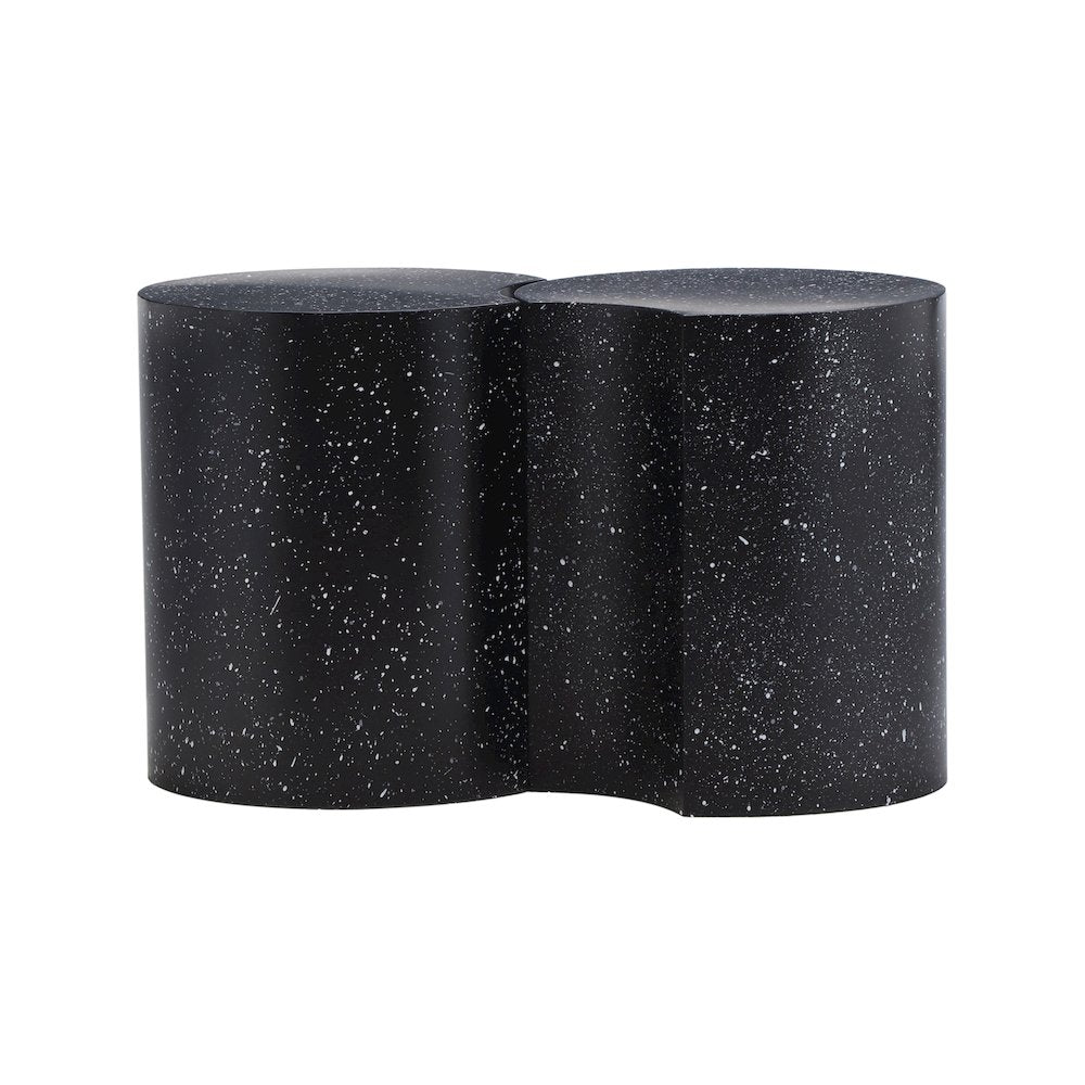 Dimple Black End Table