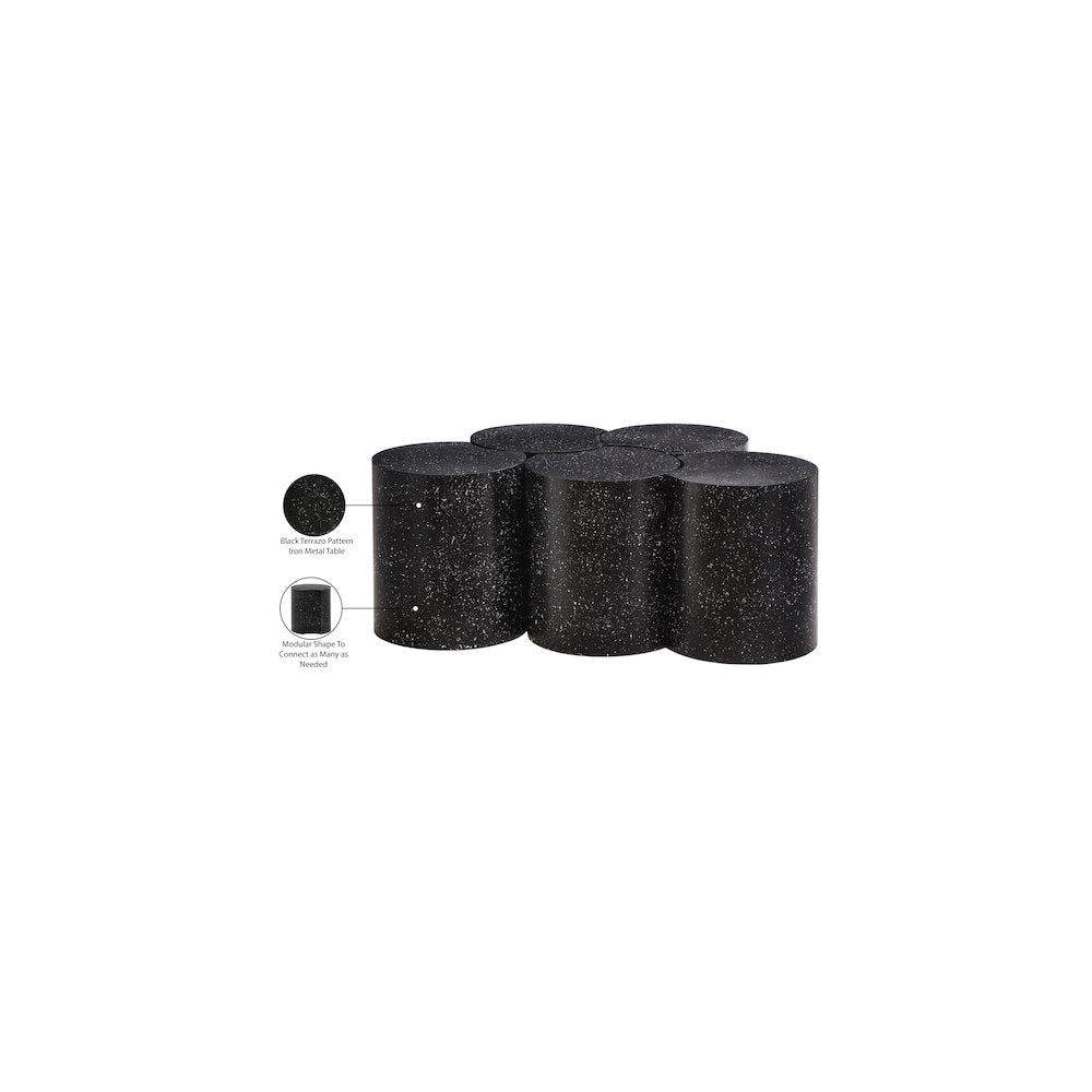 Dimple Black Coffee Table