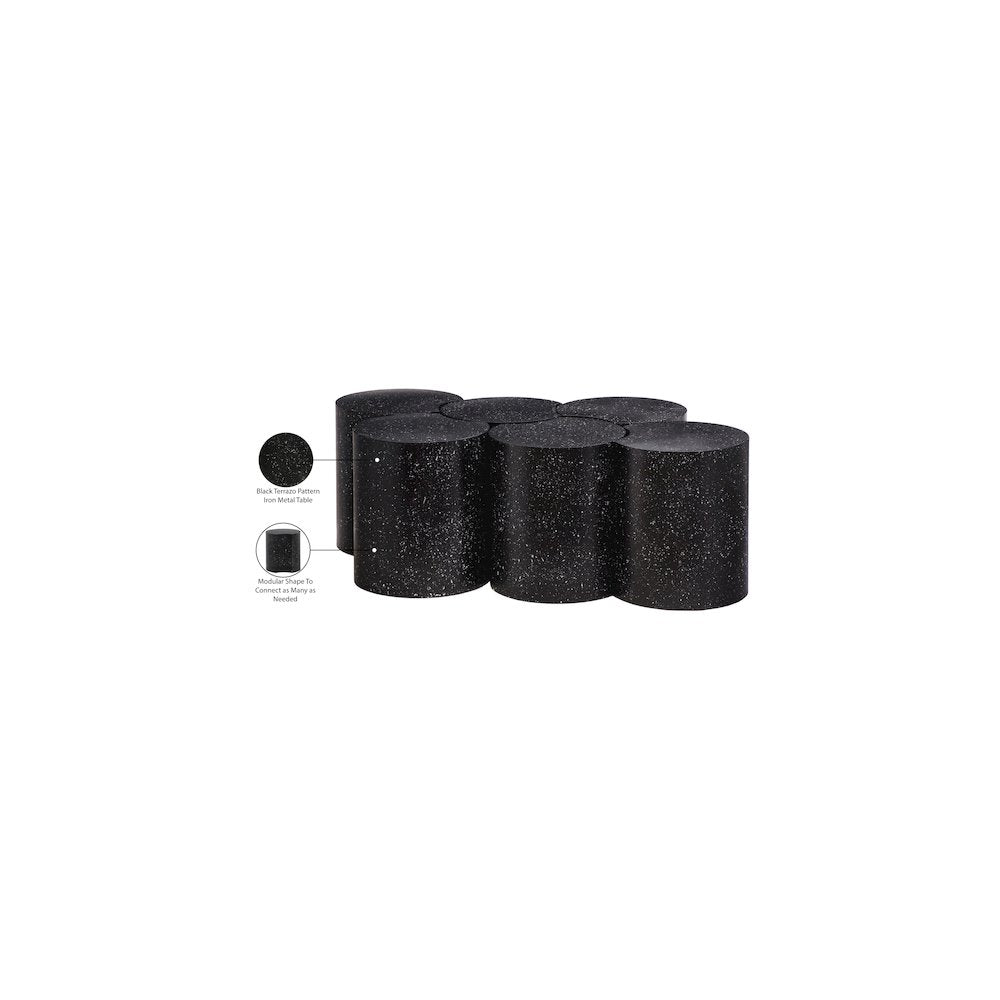 Dimple Black Coffee Table