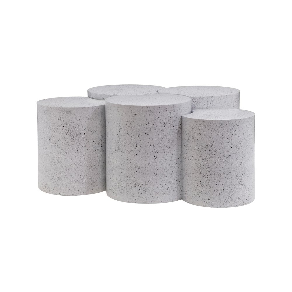 Dimple White Coffee Table