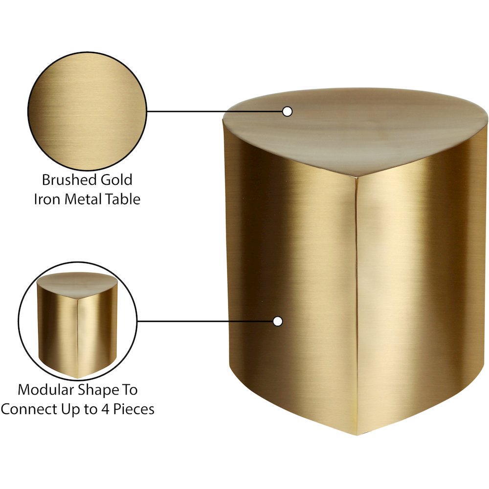 Petal Gold Coffee Table