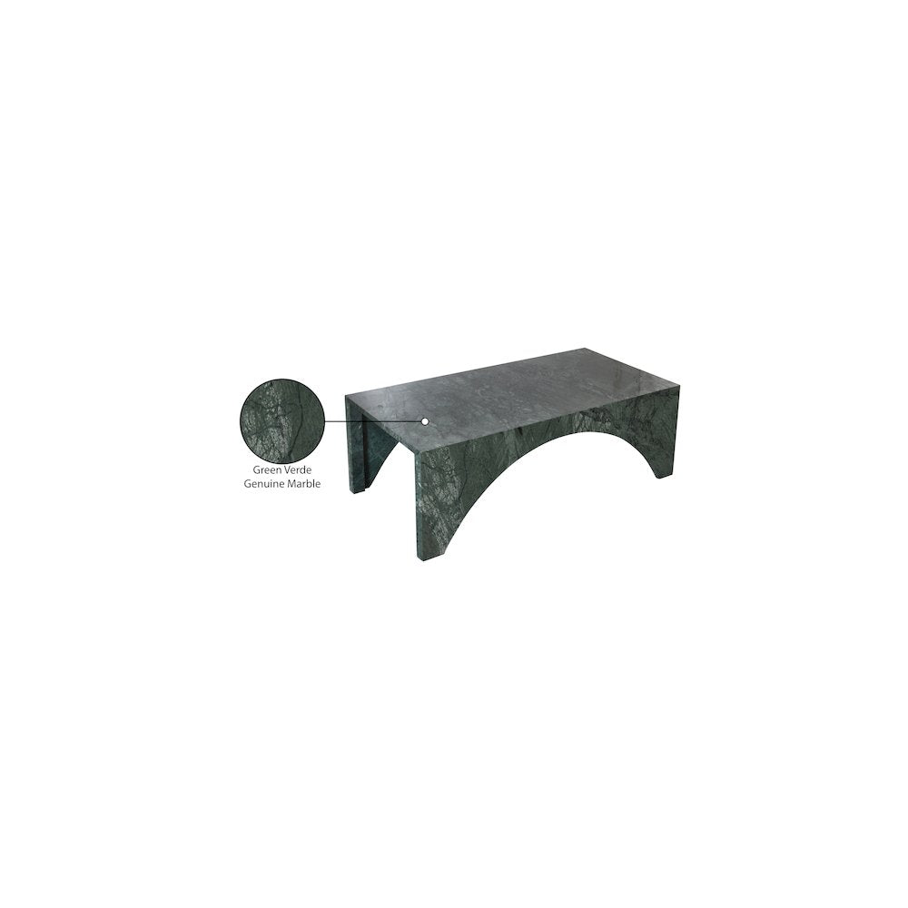 Palermo Green Marble Coffee Table
