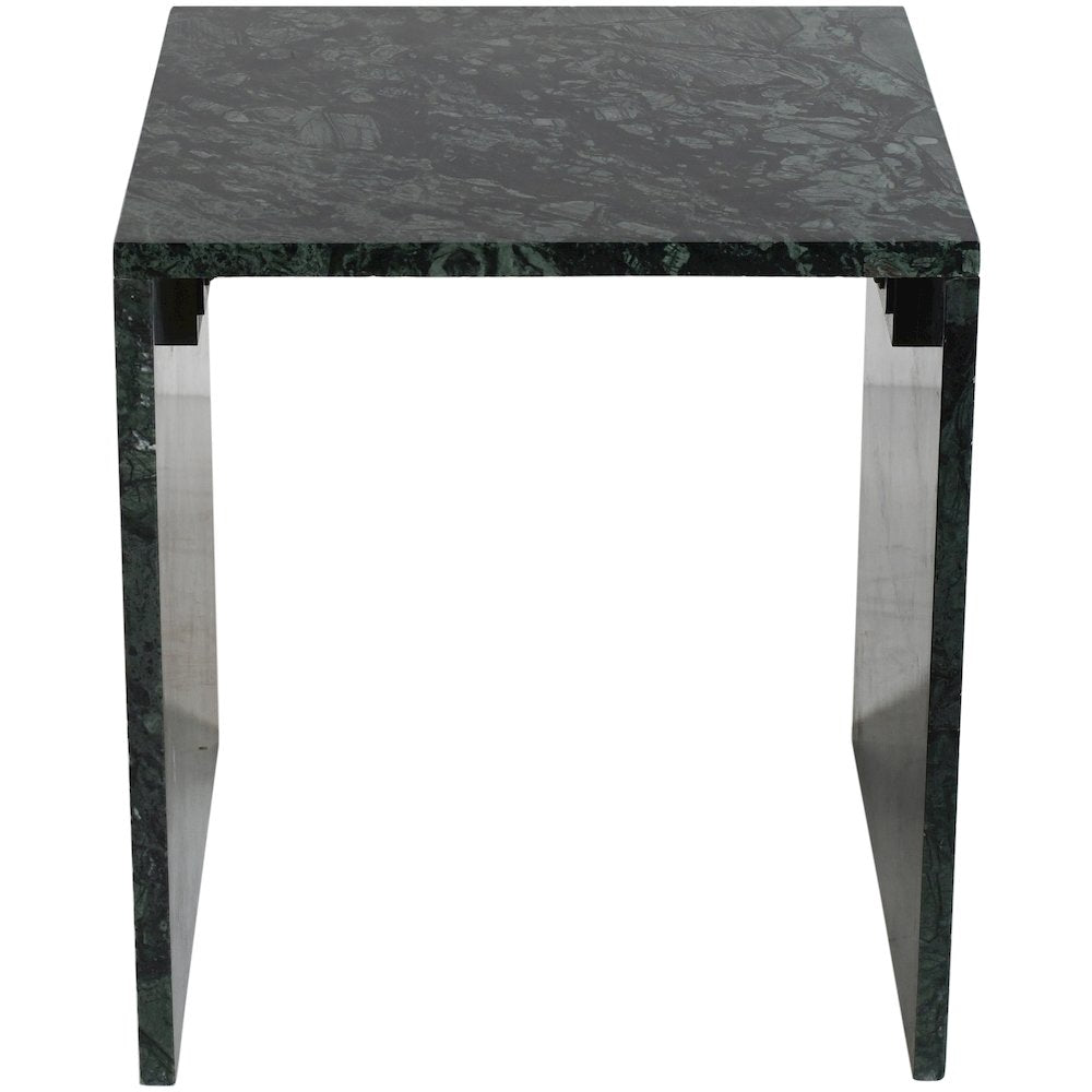 Pienza Green Marble End Table