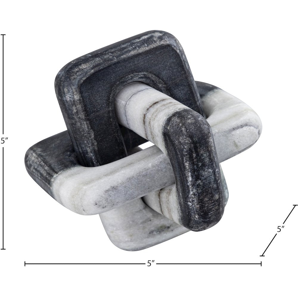 Bond Panda Marble Decorative Knot
