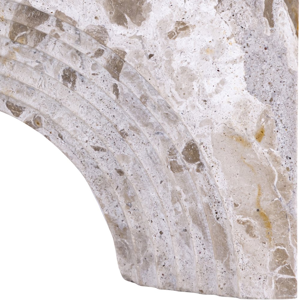 Cambre Beige Marble Decorative Object