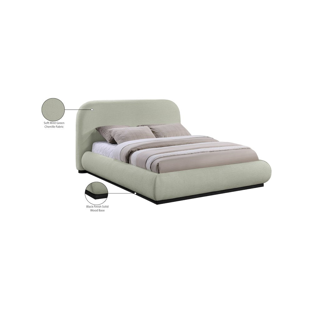 Vaughn Mint Queen Bed