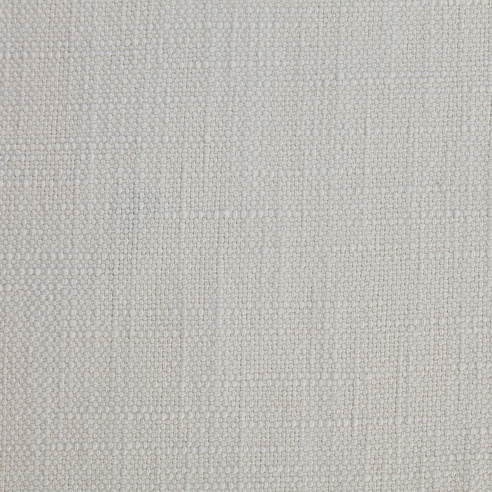 Brooke Cream Linen Textured Fabric King Bed