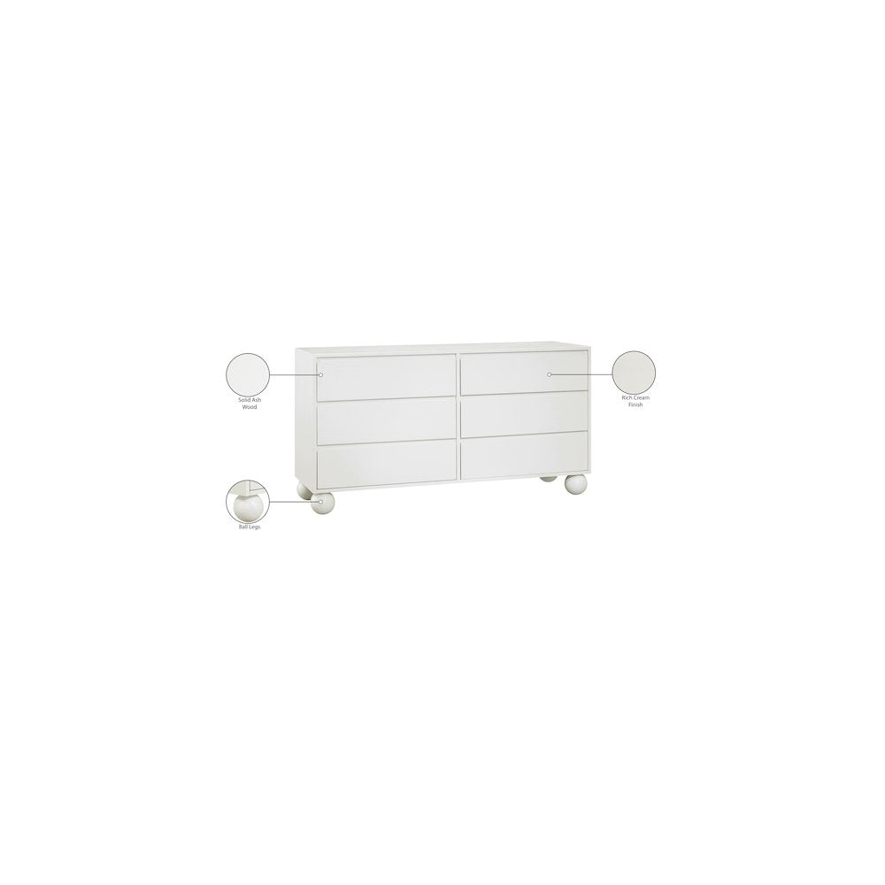 Kent Cream Dresser
