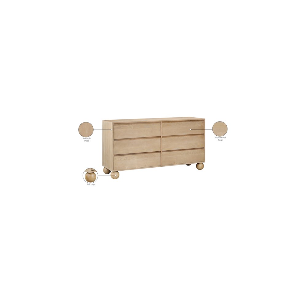 Kent Natural Dresser