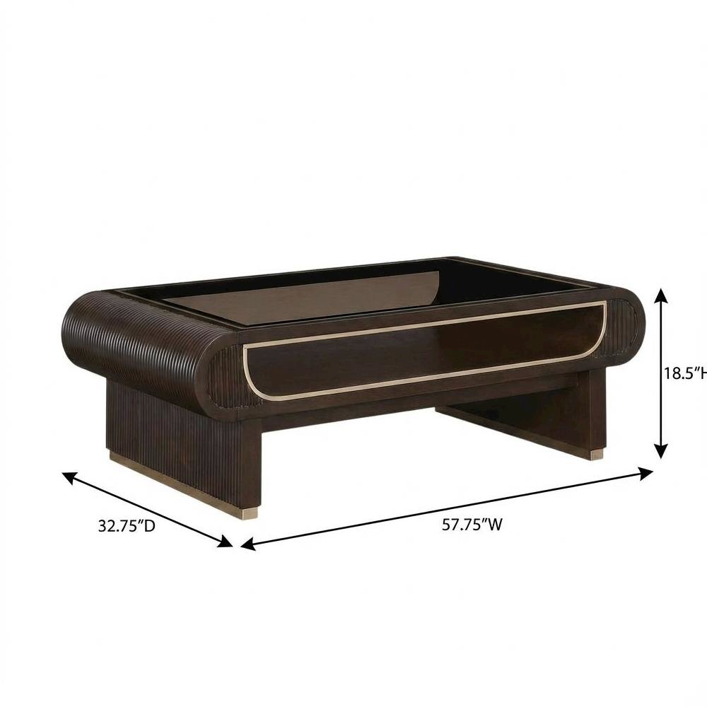 West Kensington Cocktail Table - Medium Espresso