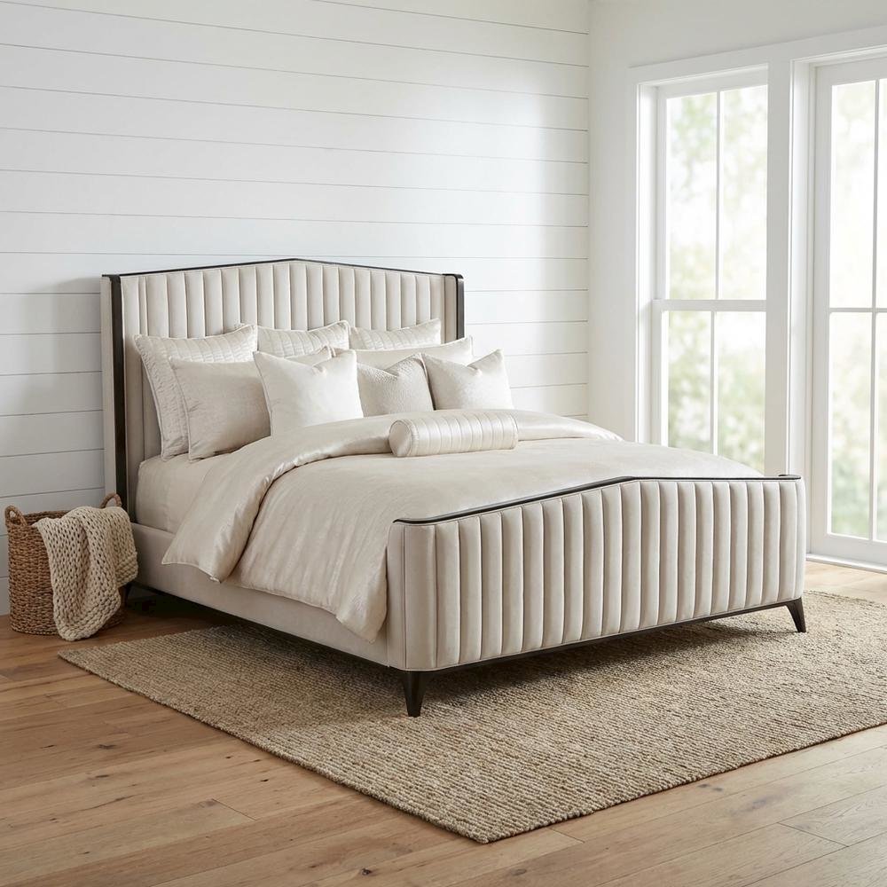 Oliver 10-Piece King Comforter Set - Ivory