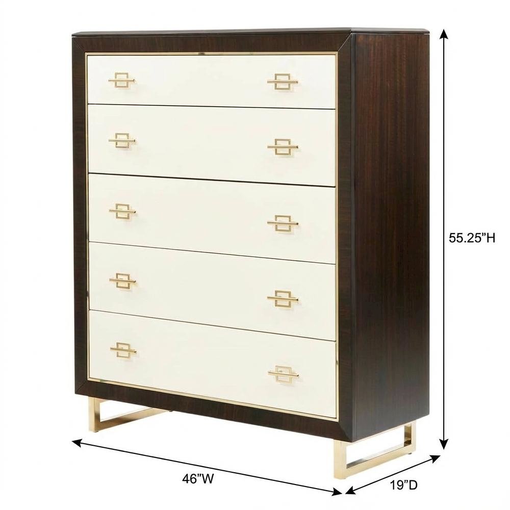 Belmont Place 5-Drawer Chest - Espresso