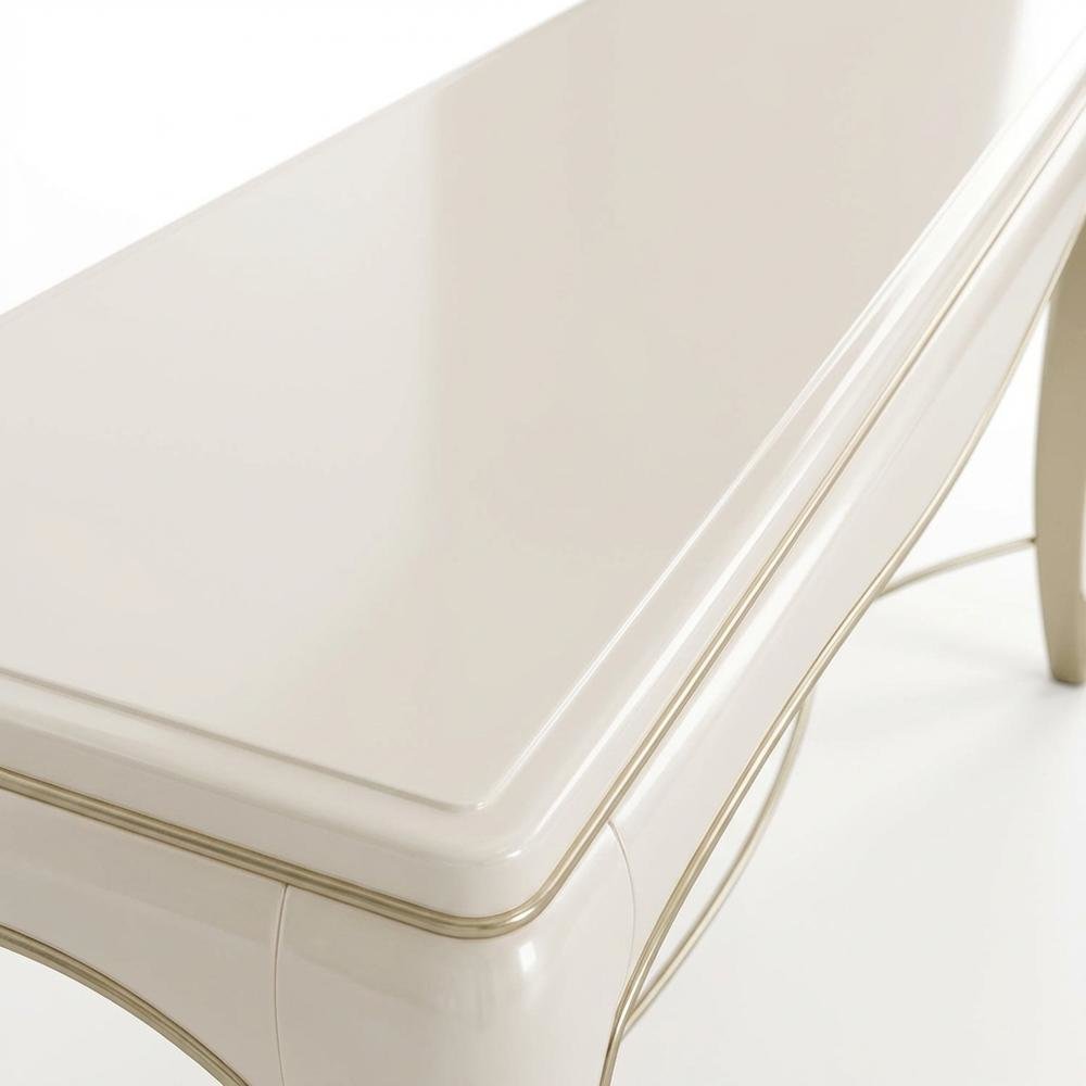 London Place Console Table - Creamy Pearl